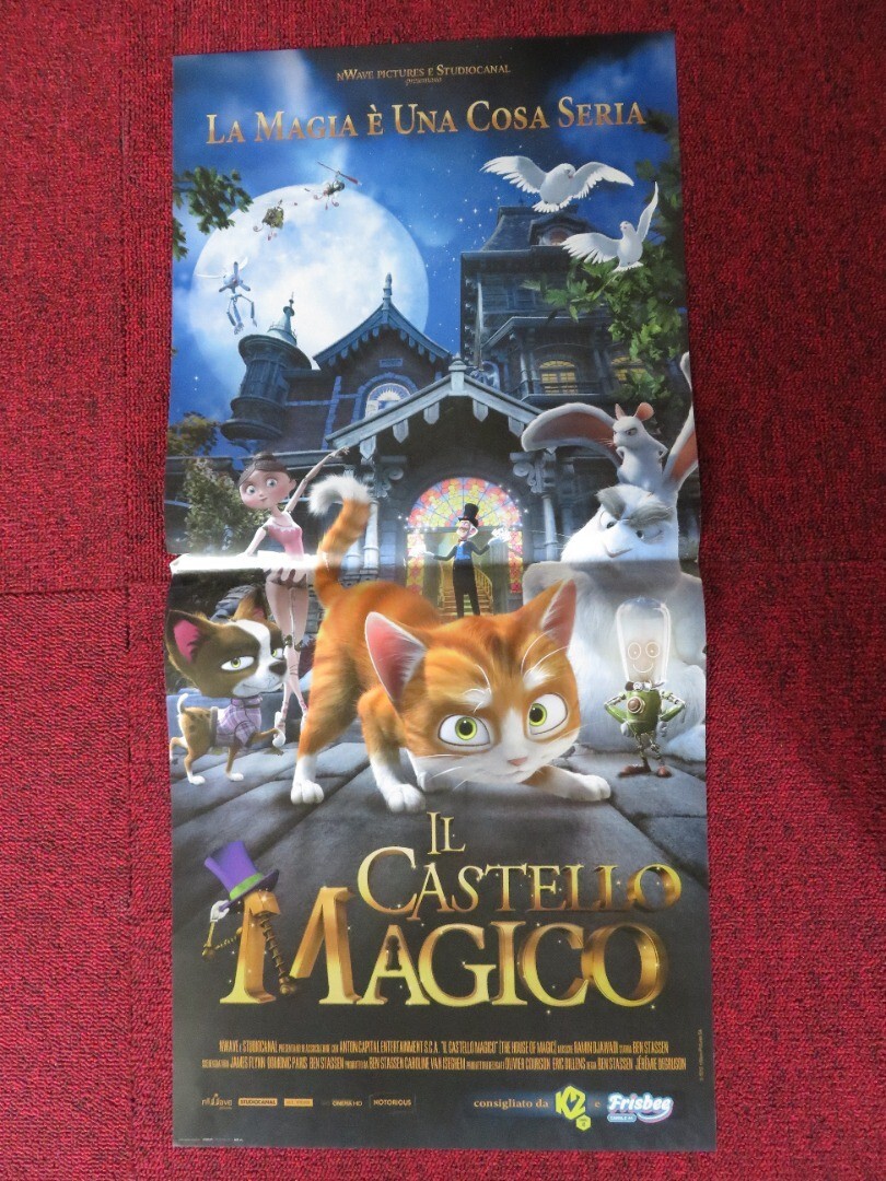 Locandina originale film Il castello magico (2014) - Regia di Ben Stassen, Jeremy Degruson