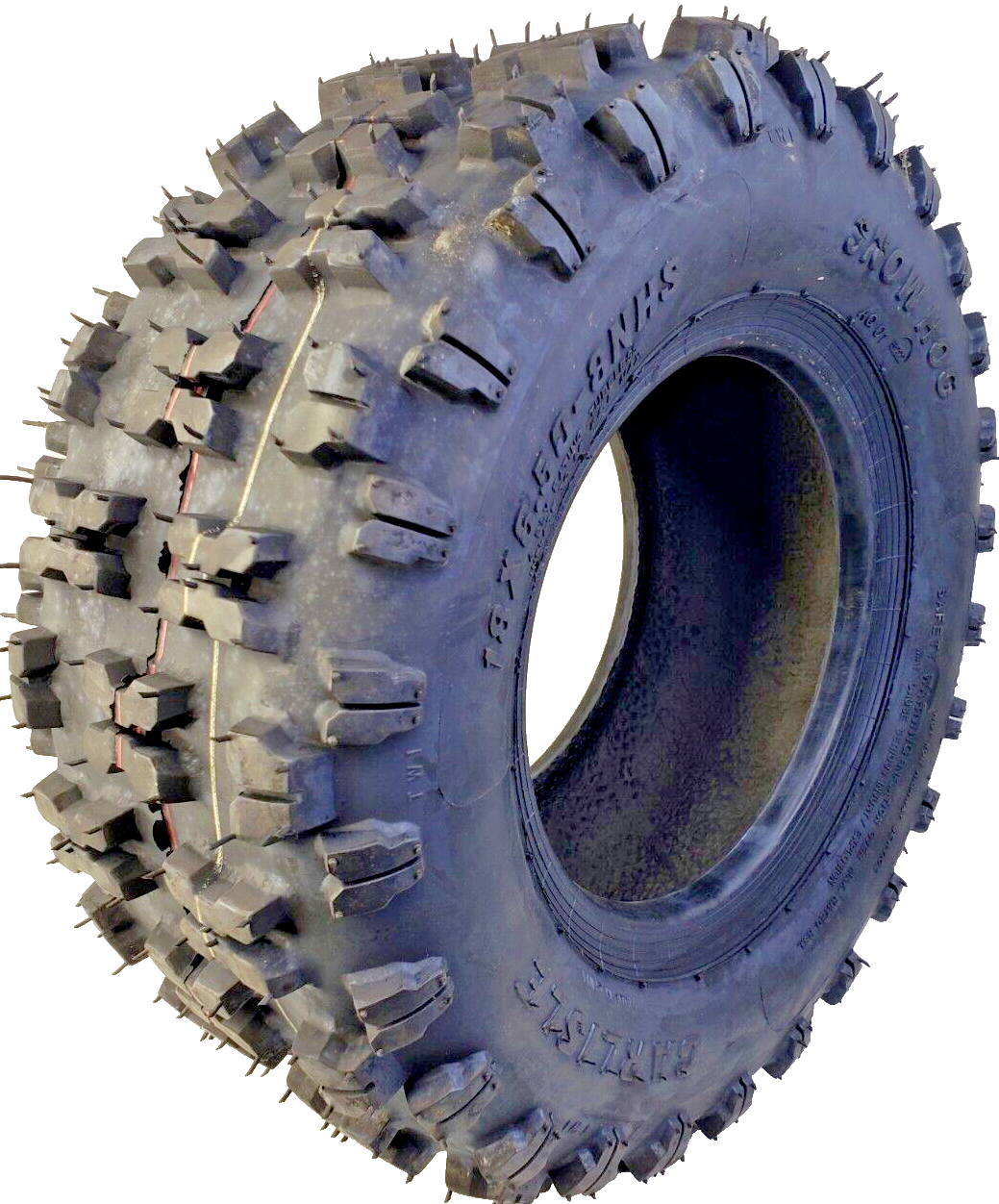 2x Reifen Mit Schlauch 18x6.50-8 – Profil P5016 Für Rasentraktor & Aufsitzmäher