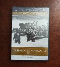 DVD - MILITARIA LE GRANDI BATTAGLIE - LO SBARCO IN NORMANDIA 1944 - NUOVO - N.4