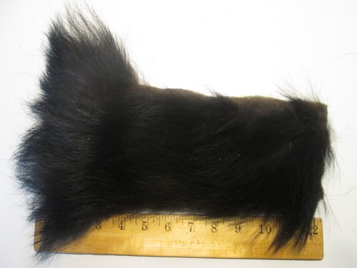 Lot 179 - Black Hair Hide Fly Tying Materials Supplies