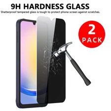 For Samsung Galaxy A15 5G A03s A02s  A25 A53 Privacy Tempered Glass Protector