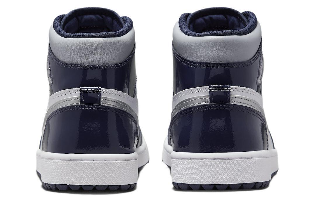 Jordan 1 Retro High Golf Metallic Silver/Midnight Navy/White 2022