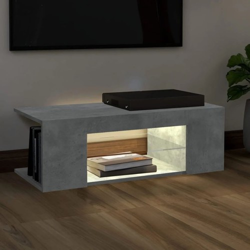 TV Cabinet with LED Lights TV Stand TV Unit Hall Entertainment Cenrtre vidaXL - Picture 3 of 13