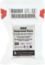 *LOT OF 11* NAR Compressed Gauze 4.5" x 4.1 yards 30-0052 EXP 2031