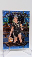 2024 Panini Select WNBA Kate Martin #22 Rookie Light Blue Disco Prizms – /125