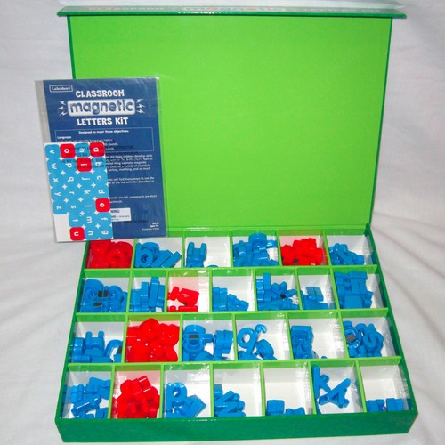 Lakeshore Classroom Magnetic Lower Case Letter Alphabet Kit 240 Pcs Set