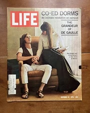 Life Magazine: November 20, 1970, Co-Ed Dorms, The Grandeur of De Gaulle