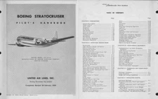 Boeing 377 Stratocruiser manuals set x3 1940's 1950's HISTORIC ARCHIVES PDF RARE