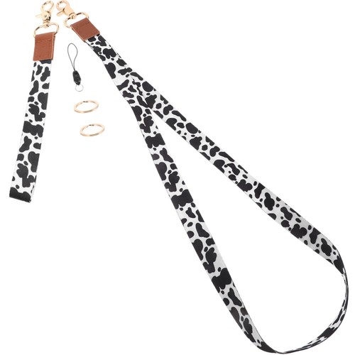 Cow Pattern Certificate Lanyard Phone Wrist Lanyards for Id Badges - Afbeelding 12 van 12