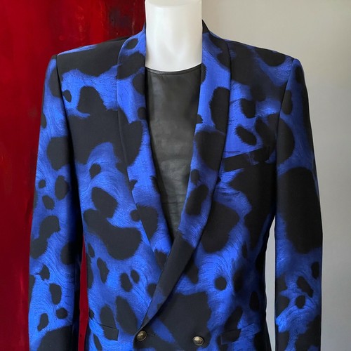 GIANNI VERSACE wool double-breasted blazer size 48 from F/W 1992/93, Bondage - Picture 7 of 12