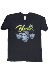 RARE PROMO 2006 BLONDIE Eat to the Beat Debbie Harry Concert T-Shirt Women s MED