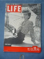 LIFE MAGAZINE May,3,1943 Spring Match coke ads WW2