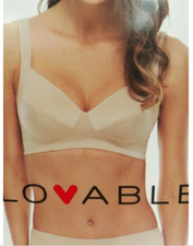 REGGISENO LOVABLE SHAPING 14020 SENZA FERRETTO CON COPPA MORBIDA TAGLIO A TRE