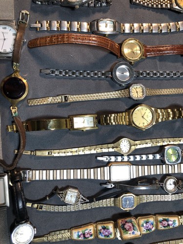 Huge Vintage/Now Women’s Watch Lot Coach,Bulova,Wittnauer,Seiko,Parts Or Repair - Picture 21 of 24