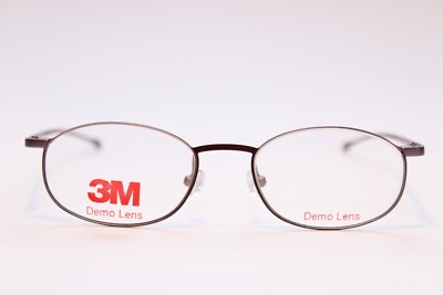 Unisex Brille 3M Tech 200 BR Burgundy/Rose 49[]18 Oval Metall  