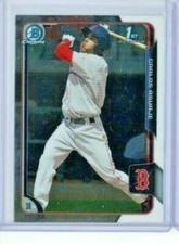 2015 Bowman Chrome Prospects #BCP70 Carlos Asuaje Rookie RC  Boston Red Sox MINT