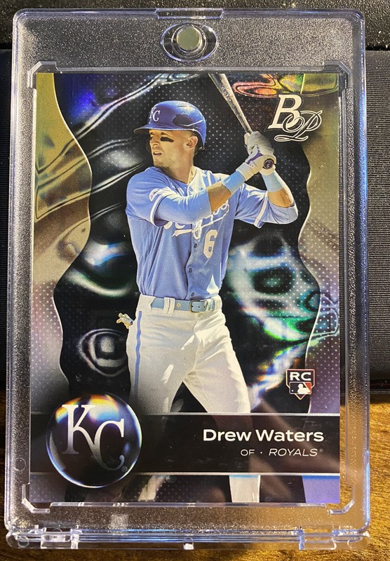 Drew Waters ROOKIE 2023 Bowman Platinum Card#24. Royals-OF- ⚾️🔥