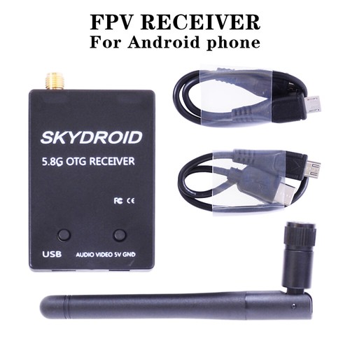 Skydroid Mini 5.8G FPV Odbiornik UVC Video Downlink OTG do telefonu z systemem Android VR - Zdjęcie 1 z 10