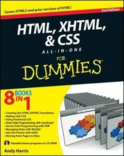 HTML, XHTML and CSS All-In-One For Dummies by Harris, Andy