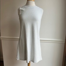 Ann Taylor White Sleeveless Dress Size 4 EUC