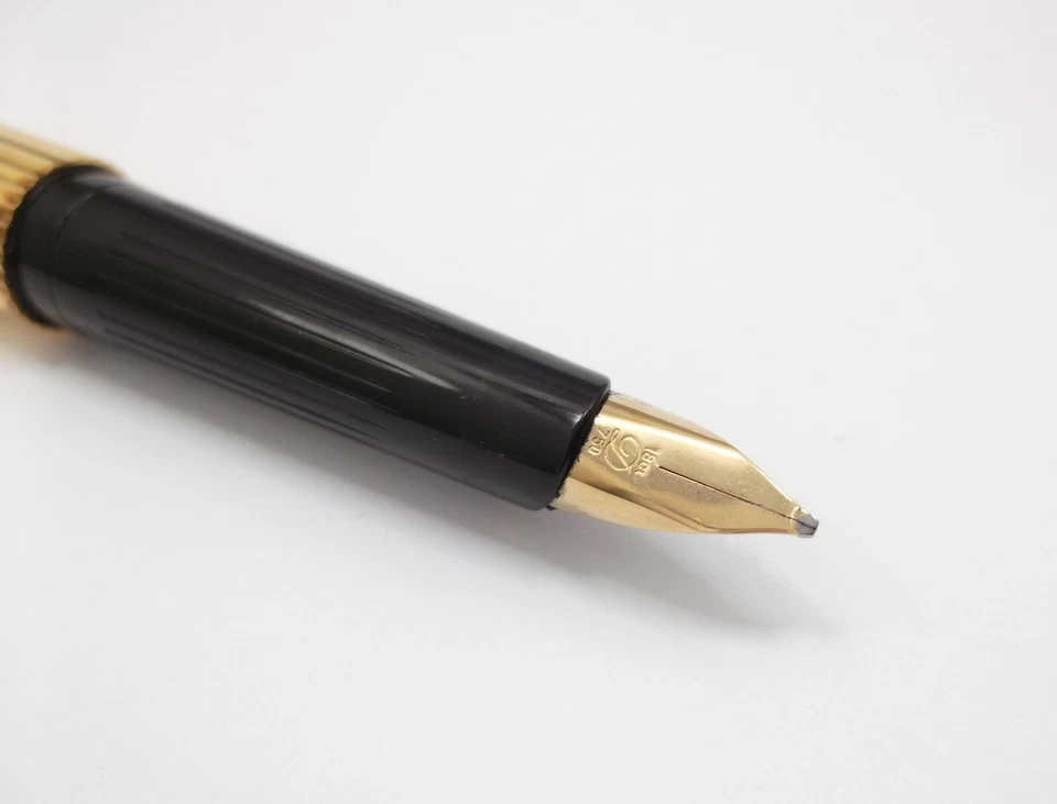 S.T. Серебряная позолоченная перьевая ручка Dupont De Paris 925 - Изображение 3 из 4