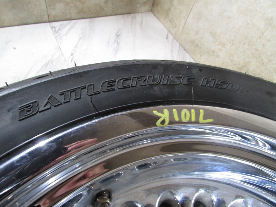 REAR WHEEL & 200/55R17 TIRE, 2007 HARLEY DAVIDSON SOFTAIL FATBOY ...