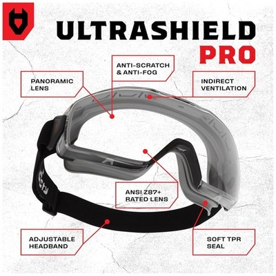 Anti-Fog Safety Goggles - ANSI Z87.1 Rated