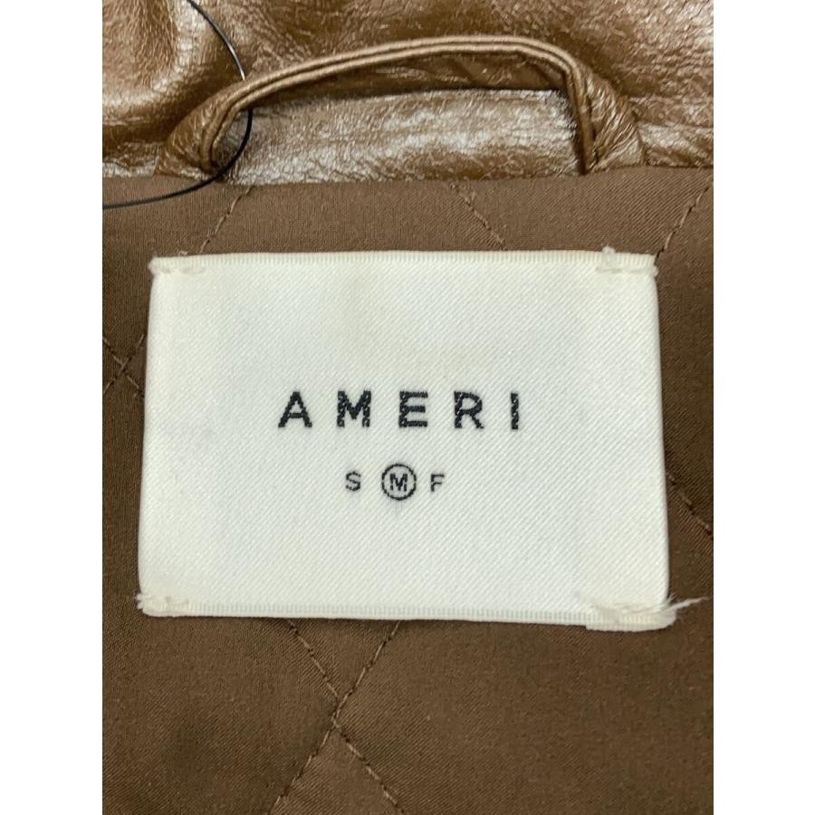 AMERI PASTING LIKE SYNTHETIC LEATHER JACKET M Fau… - image 3