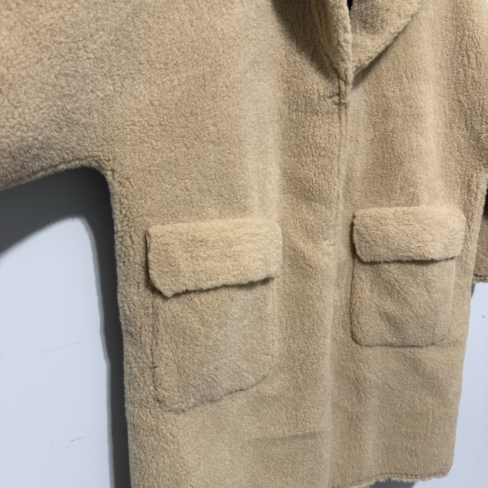 Mango Shearling look boho retro statement vintage… - image 6