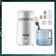 4L Water Distiller Purifier Filter Dispenser Heating Drinking Bottle Softener