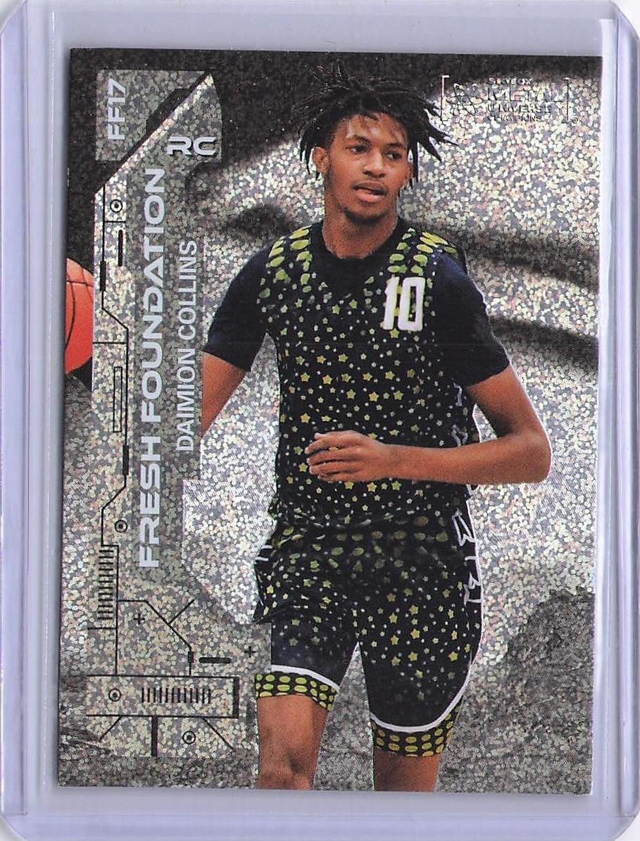 2023 SkyBox Metal #FF17 Daimion Collins Fresh Foundation Silver Dots /299