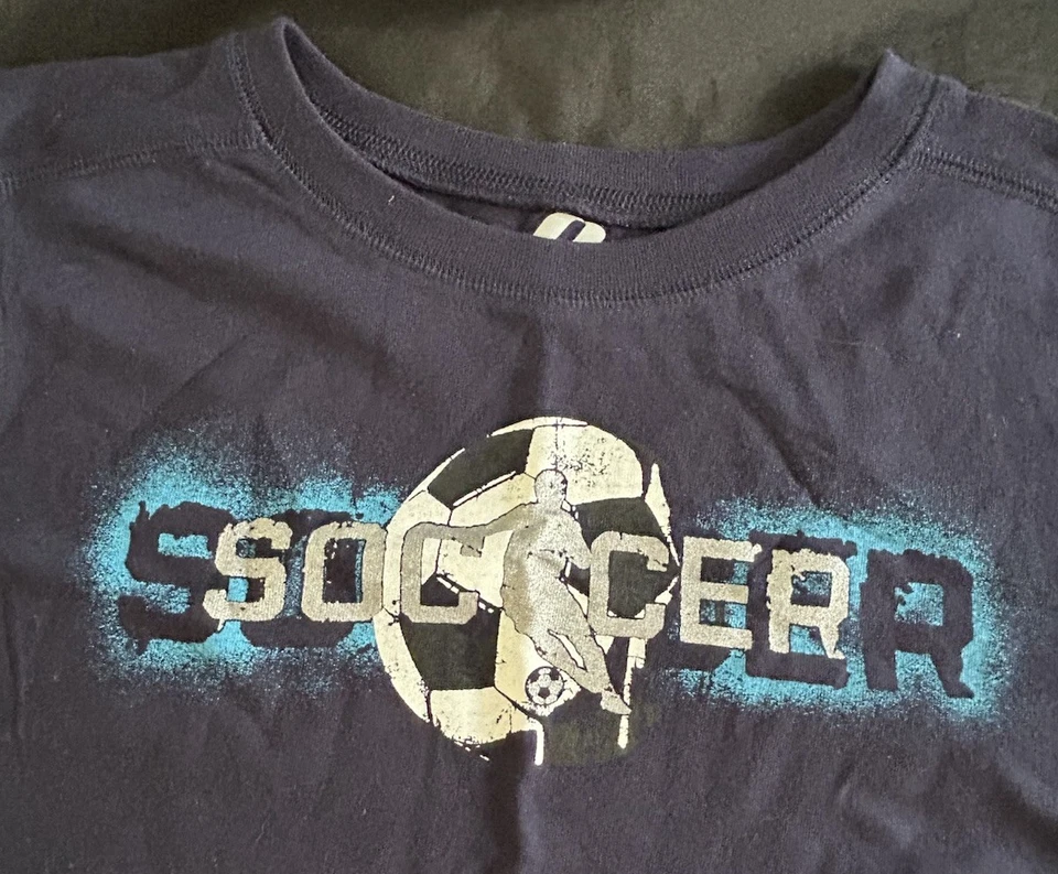 NUEVA Camiseta sin mangas ProSpirit Juvenil Niño 14 16 Fútbol Musculoso Azul Marino Regalo Foto 3 de 4