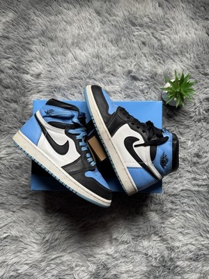 Air Jordan 1 High UNC Toe 2023 Herren Größe 6,5 - OVP - gebraucht