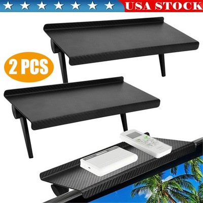 1/2 PACK TV Top Shelf Apple TV Mount Monitor Stand Router Shelf for Media Box US