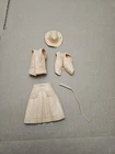 Vintage Marx Johnny West Accessories Lot Jane Josie Janice Clothes Hat Whip