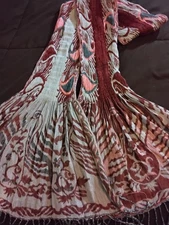 Raj Scarf Floral Paisly 100% Rayon