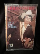 chalino sanchez cassette Con La Banda Santa Cruz Nuevo Y Sellado Marca Musart