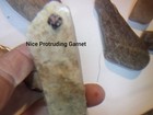 1.9 Pound Garnet In Matrix + Agate, Jasper, Crystal, Lace 16 Pieces Bulk  — photo 1