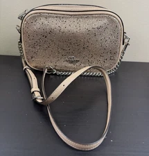 Coach Isla Chain Crossbody w/ Star Glitter
