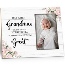 Great Grandma Picture Frame - Great Grandma Baby Announcement Gifts, Promoted...