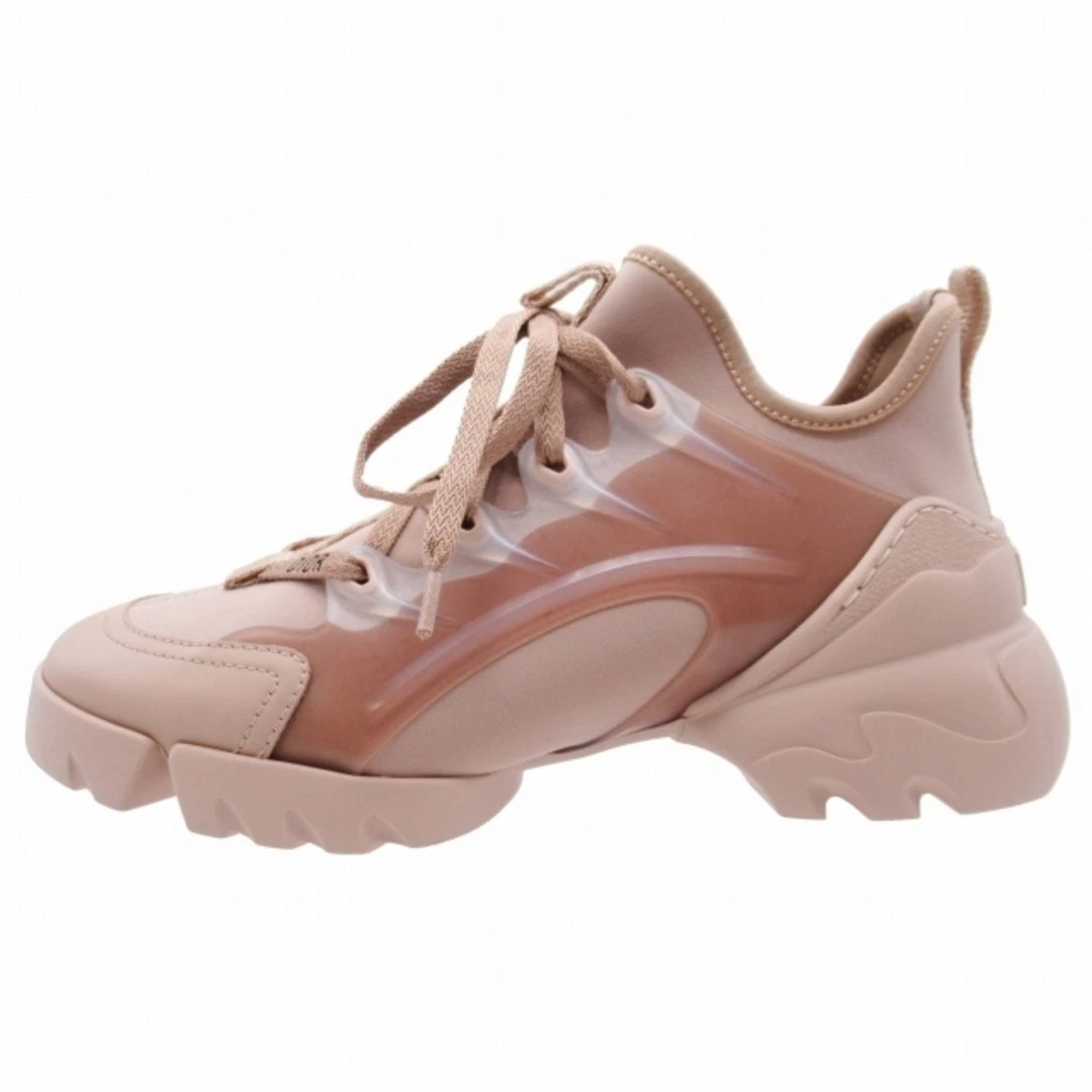 Baskets Dior Christian D Connect tissu technique chaussures 34 21,0 cm petite occasion 01