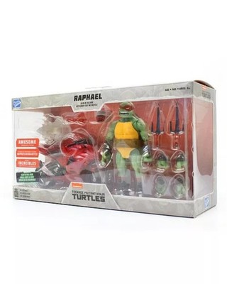 The Loyal Subjects T.M.N.T. Ninja Turtles Raphael Glow In The Dark W/ Collec.Crd