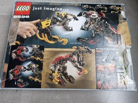 LEGO Bionicle Muaka & Kane-ra Rahi Beasts 8538 Mata Nui Infected Hau Box Instruc