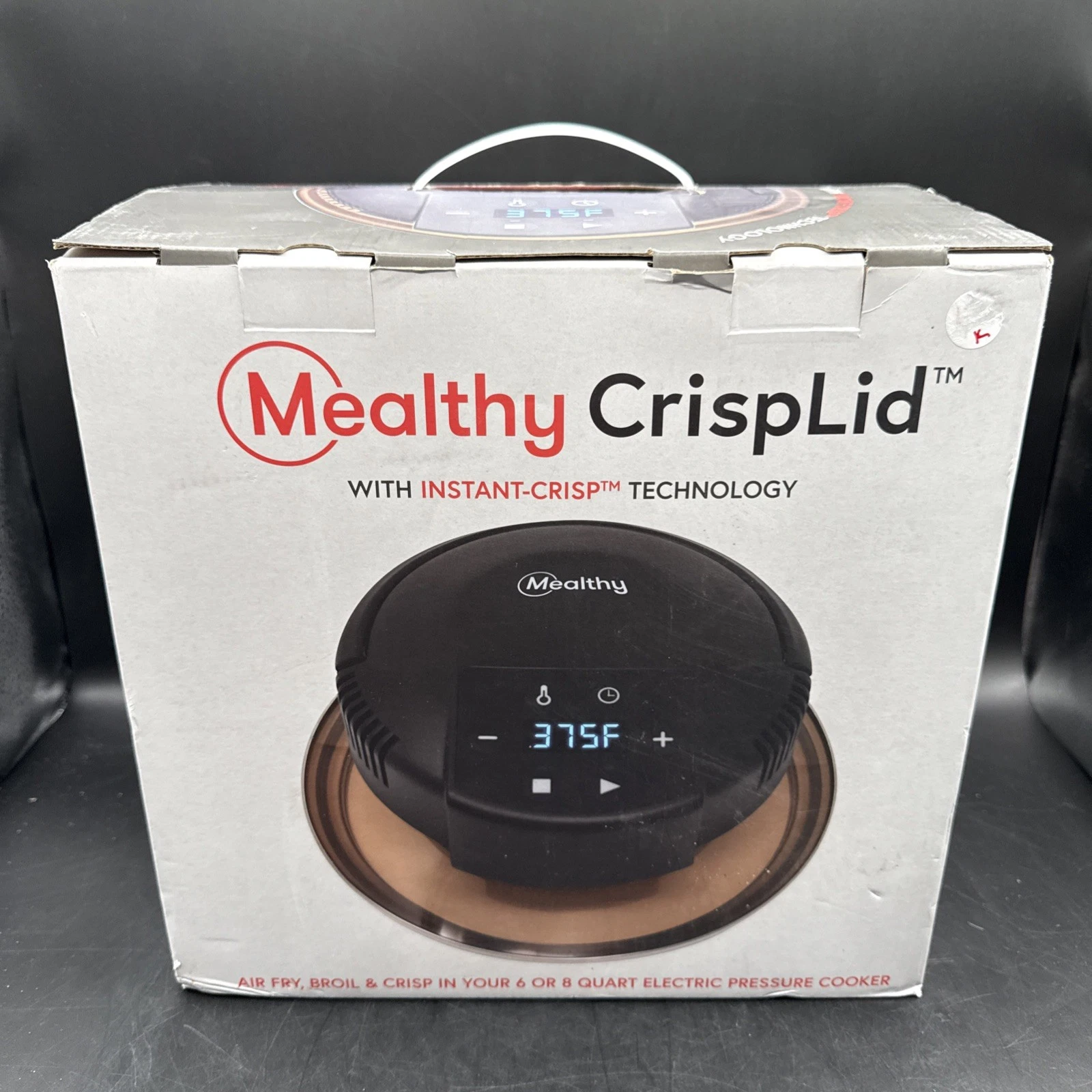 Mealthy Crisplid 1000W Pressure Cooker Lid For Air Frying MCL-100