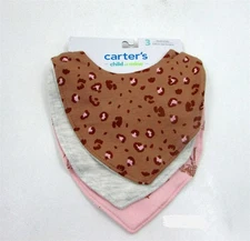 Carter's Child of Mine Baby Bibs, 3-Pack, One Size