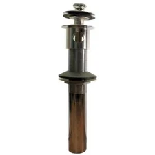 Watco Sink Drain,D 1-1/4",L 9",Brass,Slip 800-PP-BRS-CP Watco 800-PP-BRS-CP