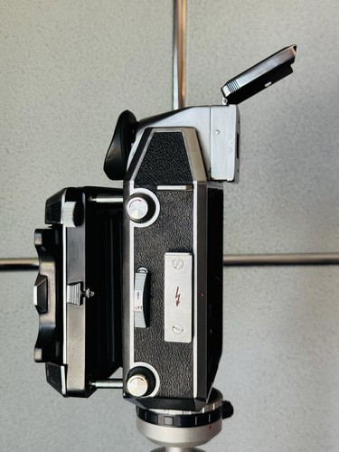 Linhof Technika Press 2x3 Camera Body Full CLA New Bellows Original Black RARE - Picture 14 of 17