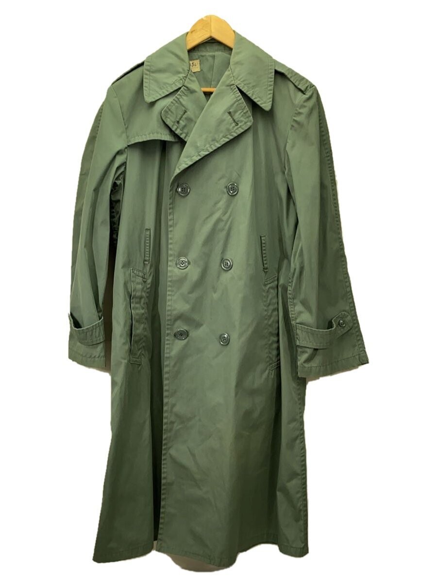 Trench Coat/-/Cotton/Grn 3426