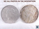 NobleSpirit (RB) Lovely 1925 P Peace Silver Dollar VF x2