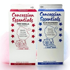 CE Floss Sugar 2pcs Coton Bonbon Floss Sugar Lot de 2 Rose Vanille et Bleu Ras...